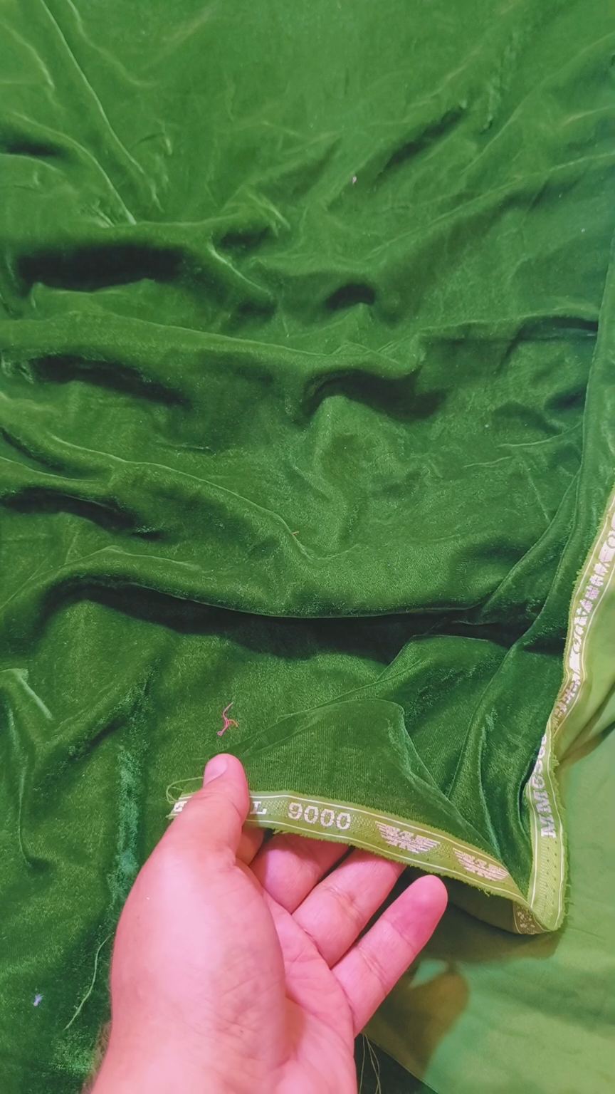 New Colors 🥳 Sale Sale M-10 Forest Green Imported (Micro 9000) Velvet Same print Shirt & Truzer 2pc