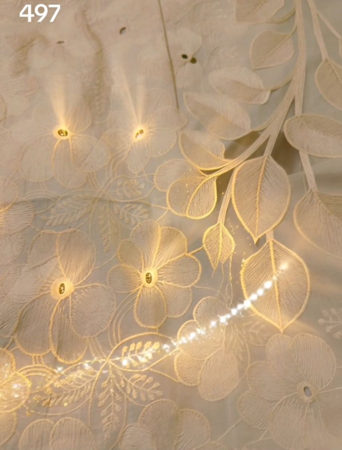 🥳 Sale Sale M-497  Rs.1550 Imported Shiffli ChickenKari Embroidery Pure  Summer 🏝️ Lawn Shirt